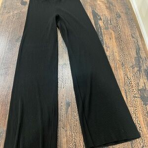 Enza Costa Black Wide Leg Pants